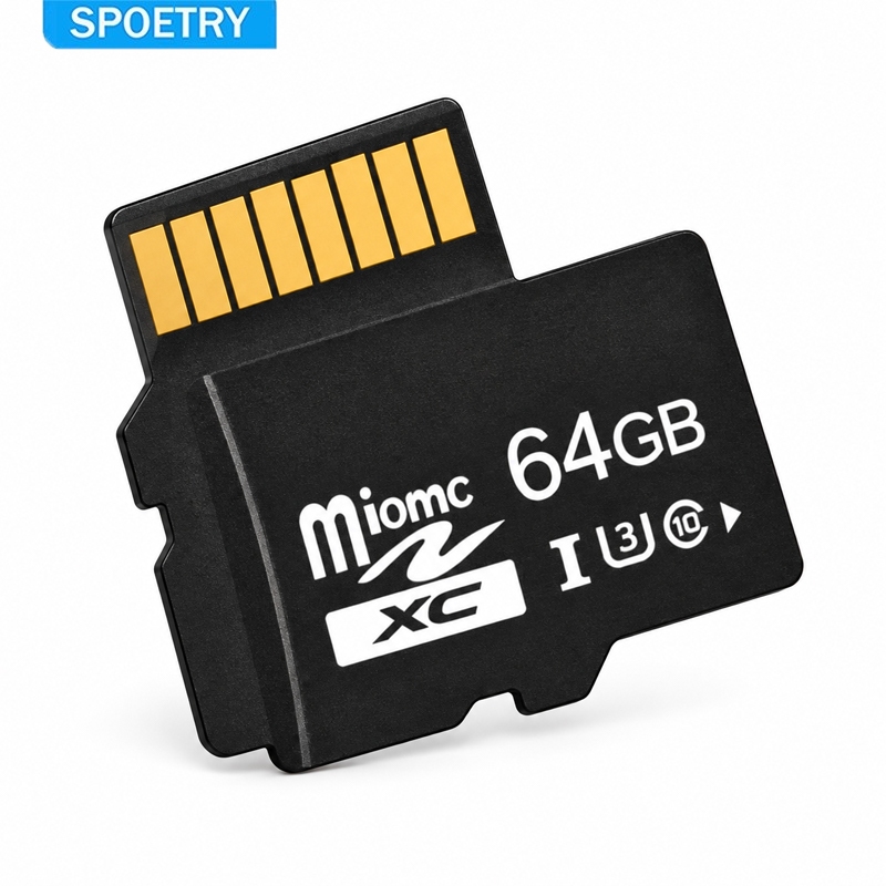 SPOETRY Cartão Memoria 64g Full Hd Para Câmeras De Segurança Drones
