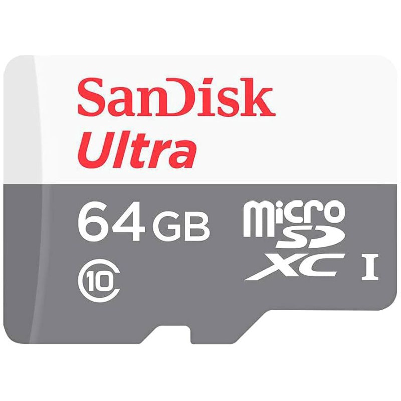 Cartão de Memória 64Gb Sandisk Ultra Micro Sd 100mbs Original
