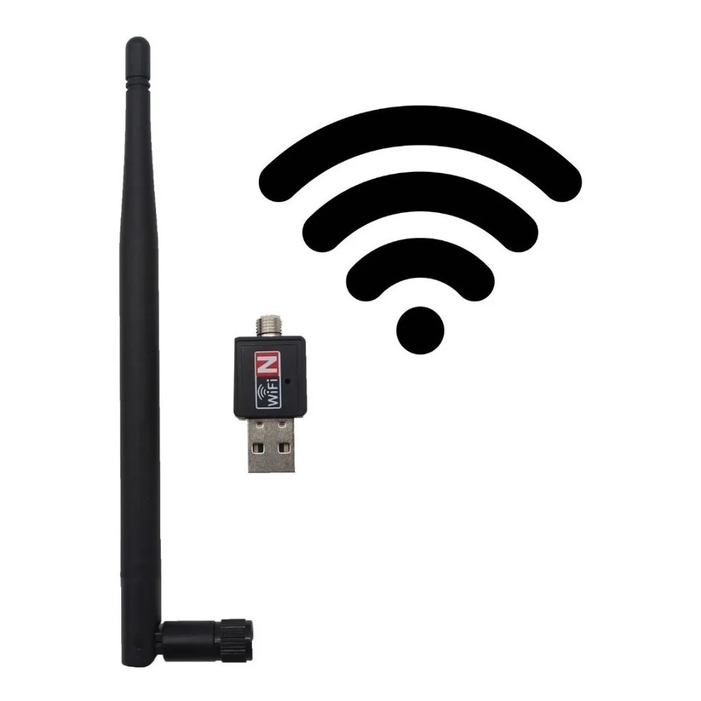 Antena Wifi Adaptador Wireless 1800mb/s Usb 2.0 Wireless 802.iin Universal KAPBOM original