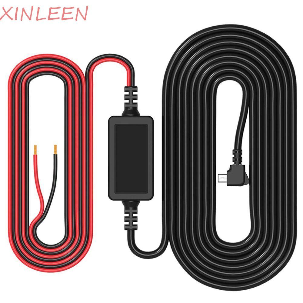 XINLEEN Carro Traço Cam Fio Carregador USB Linha Mini Micro Dashcam Câmera Acessórios Automóveis DVR Hardwire Cabo Kit