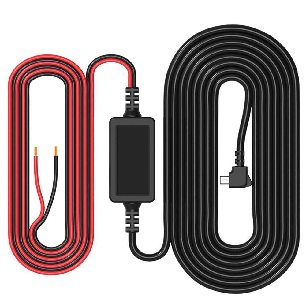 Carro Traço Cam Fio Carregador USB Linha Mini Micro Dashcam Câmera Acessórios Automóveis DVR Hardwire Cabo Kit