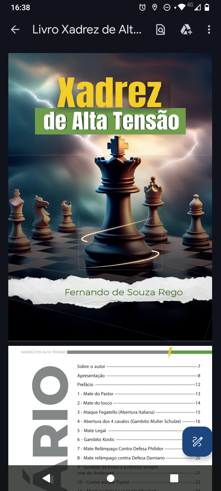 E book Xadrez de Alta Tensão