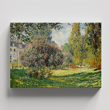 Quadro Canvas Landscape: The Parc Monceau Borda Infinita 40x60cm