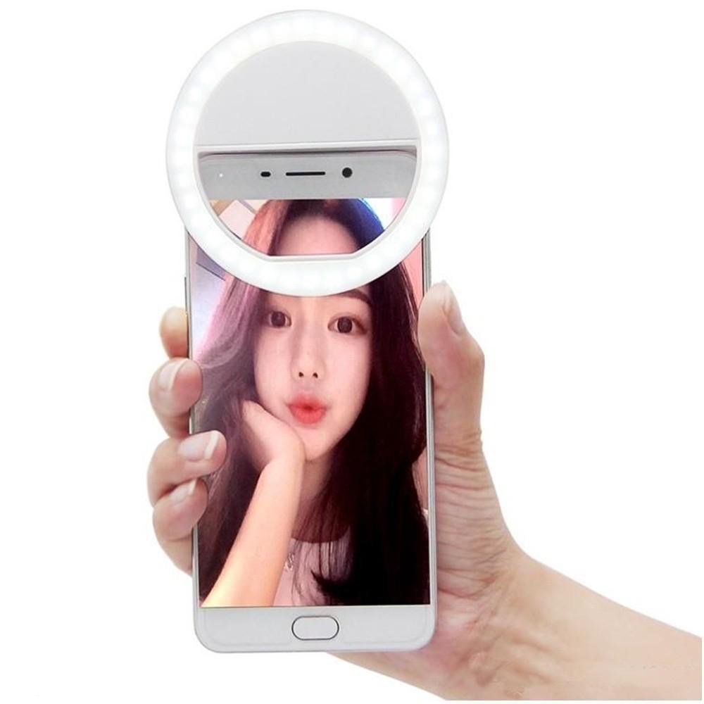 Flash Para Celular Luz Iluminação Ring Light Anel Led Selfie