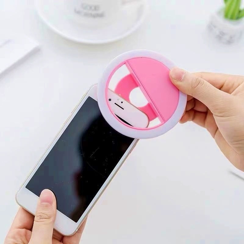 Ring Light Luz para Celular Anel Luz Pra Selfie E Fotos Flash Celular Blogueiras