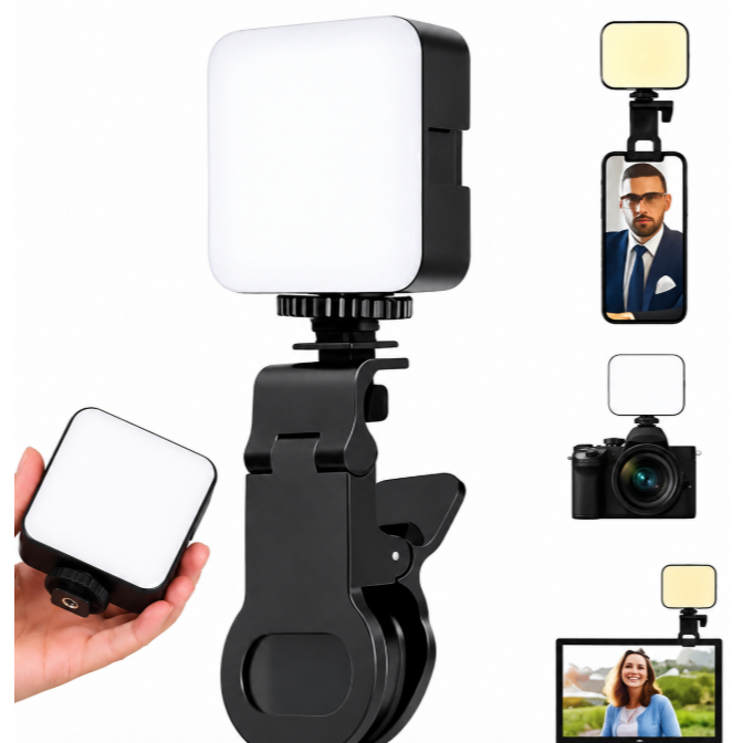 Ring Light Celular Flash Self Luz Para Celular Self E Videos