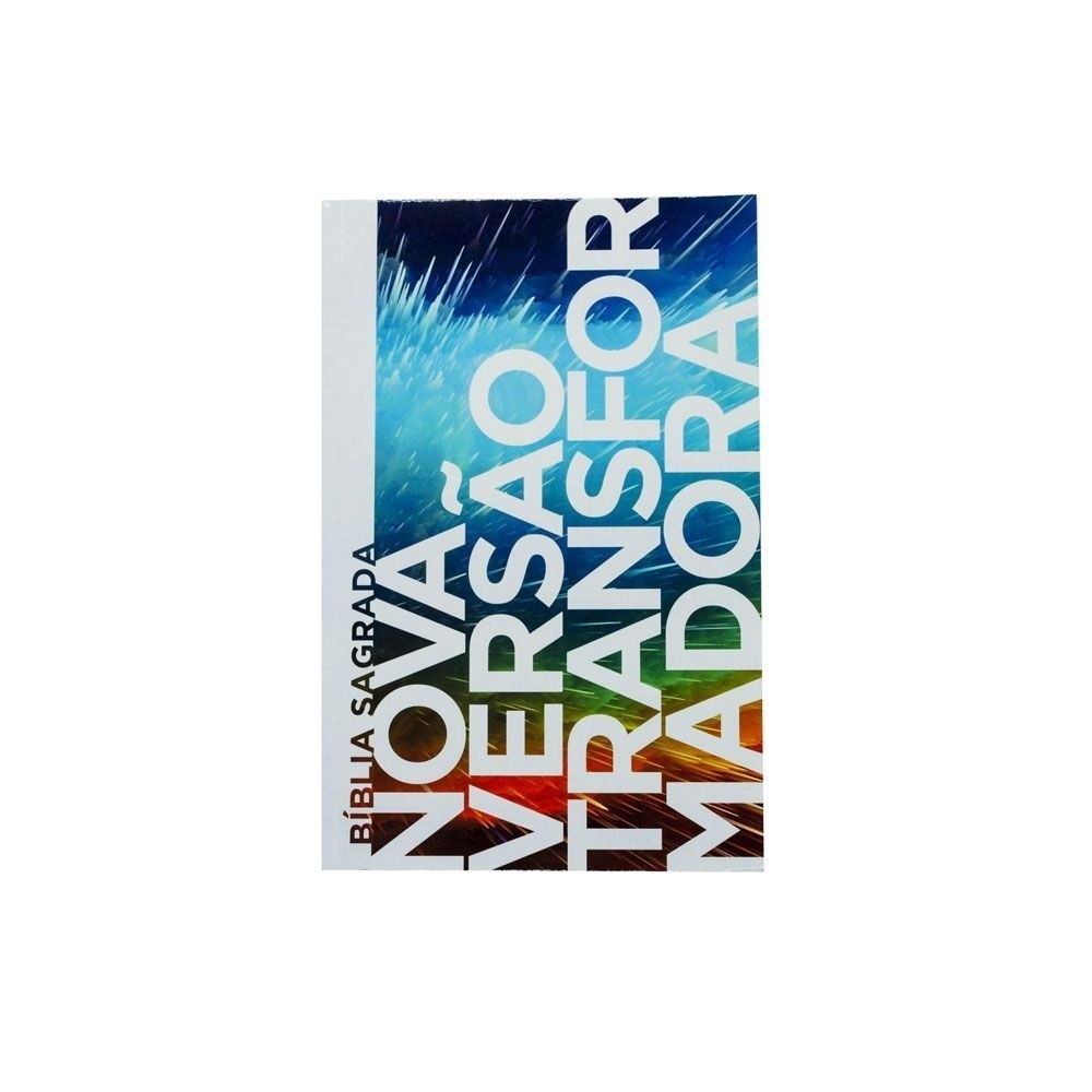 Bíblia Sagrada - Luzes - N V T - Capa Brochura - Verde E Azul - Editora Mundo Cristão