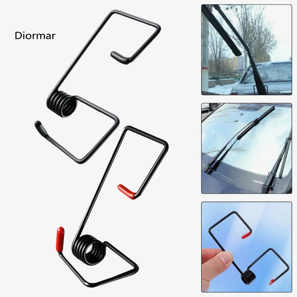 Car Windshield Accessory Wiper Enhancement Booster Spring Universal Stainless Steel Arm Assist Easy Install with Protect