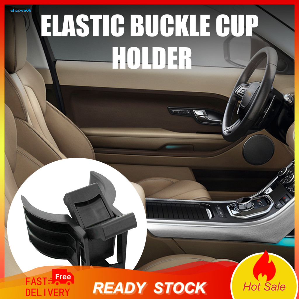 Car Cup Holder Non-deformation Insert for Toyota Highlander 2014-2019 Console Organizer with Spring Clips Accessory Drop