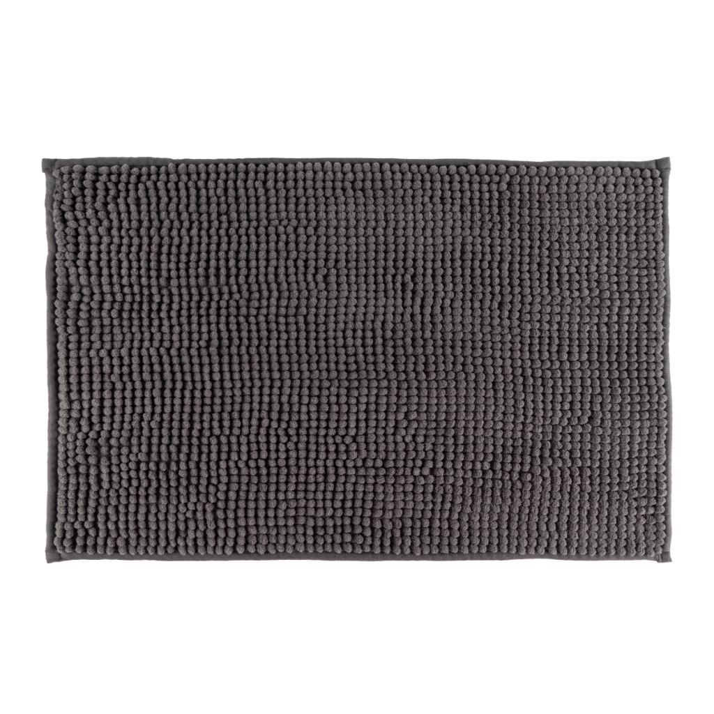 Kit Tapete de Banheiro 40x60 Antiderrapante Microfibra Bolinha Macarrão