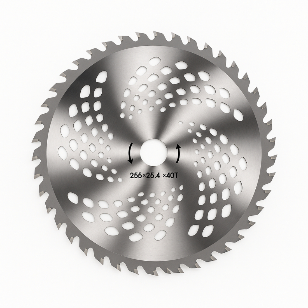Lâmina Disco 40 Dentes para Roçadeira Circular Widea 1 Polegada Stihl Fs55 Fs80 Fs85 Fs 120 Fs130