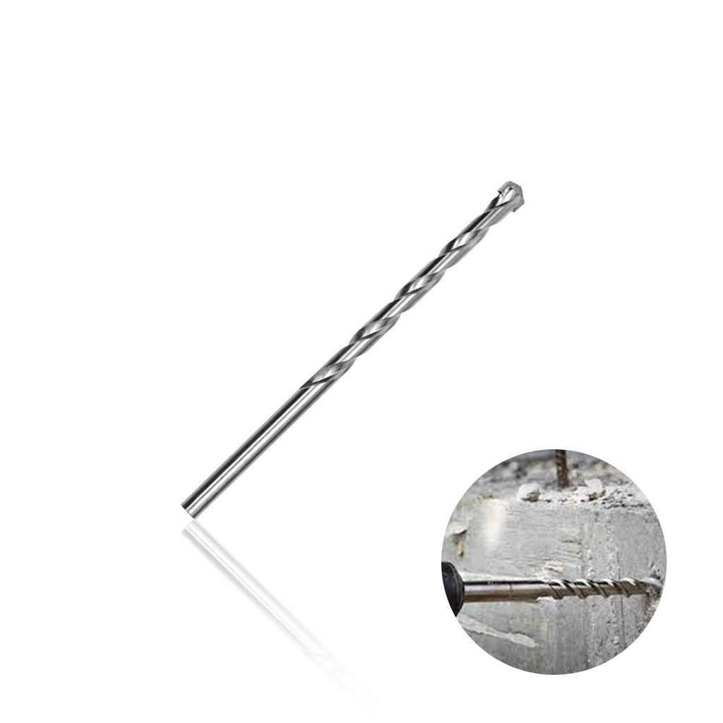 Broca de 08 X 120 Mm Golden Line Em Widea Videa Com Haste Cilíndrica Para Concreto Parede 708089 Mtx
