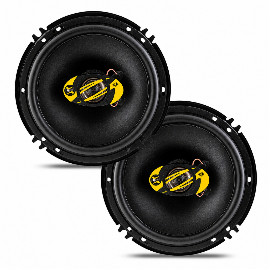 Eros Eleve El6t120 Alto Falante Triaxial 6 Polegada Forte 60 Preto