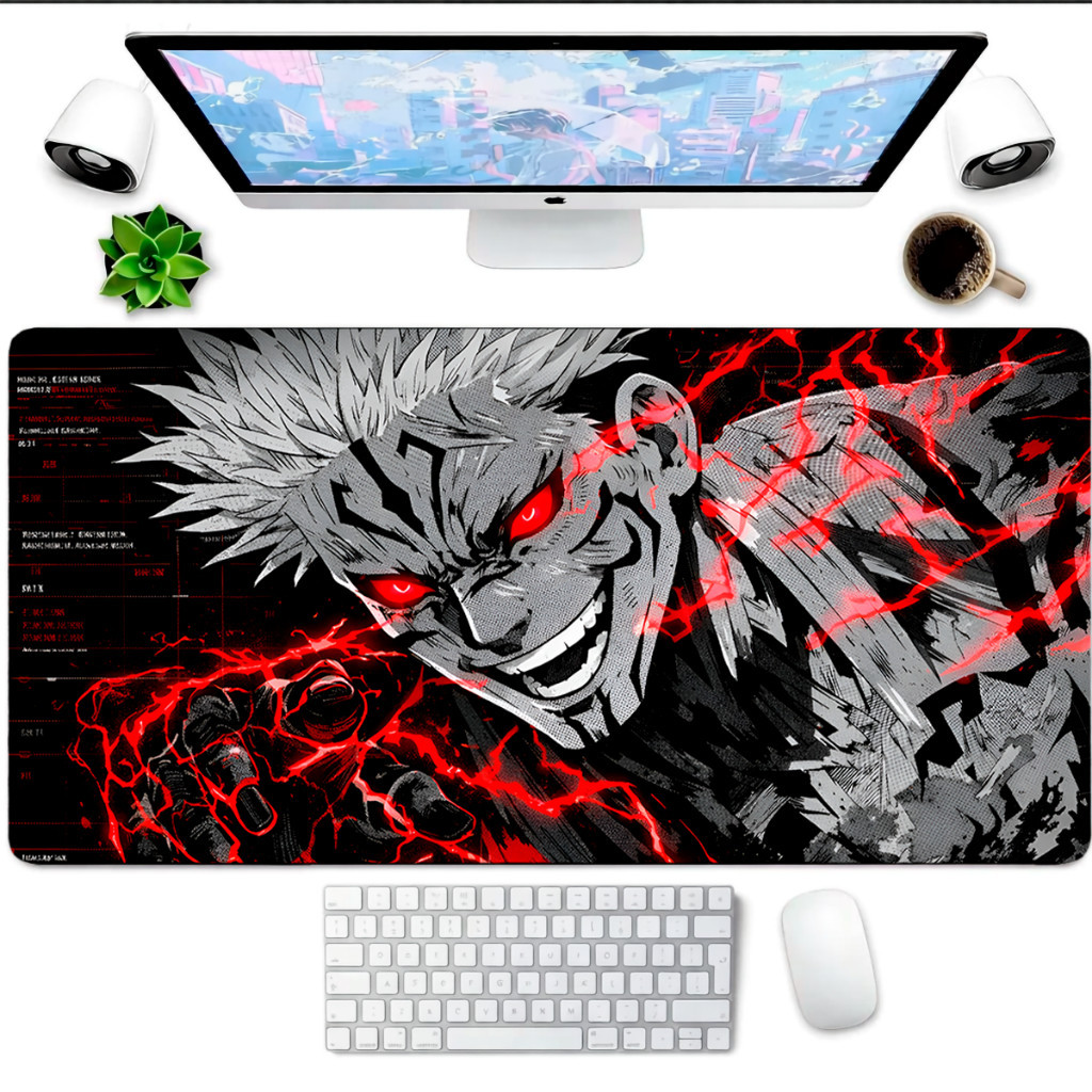 Mouse Pad Gaming Personalizado Masculino Grande Desk Pad Speed Superfície Lisa Para Jogos e Home Office