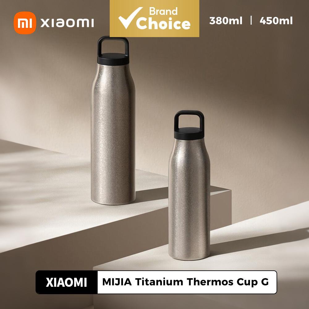 Xiaomi MIJIA Garrafa Térmica de Titânio G Pure 99% Forro Antibacteriano Cheiro Neutro 6H Isolada a Vácuo Garrafa Térmica