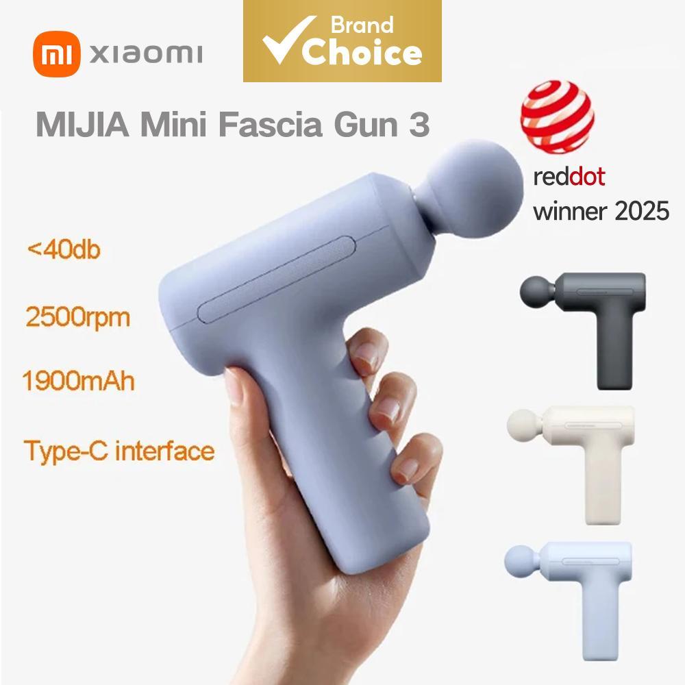 Xiaomi MIJIA Mini Pistola de Massagem 3 Motor Sem Escovas 12kg de Empuxo 3 Velocidades 2 Modos 1900mAh 30 Dias Bateria 3