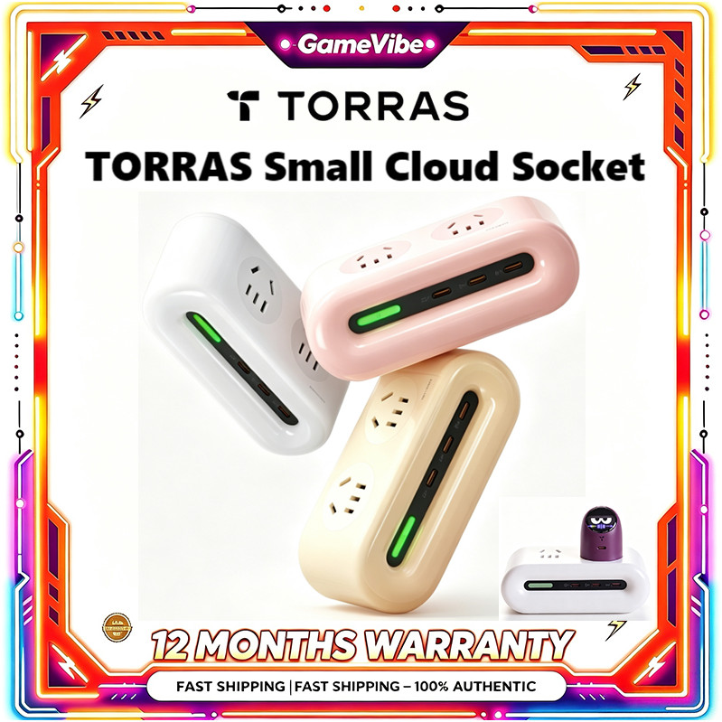 TORRAS 45W Small Cloud Socket , Conversor Apple 18 Big Eye , Carregamento Estendido Multifuncional