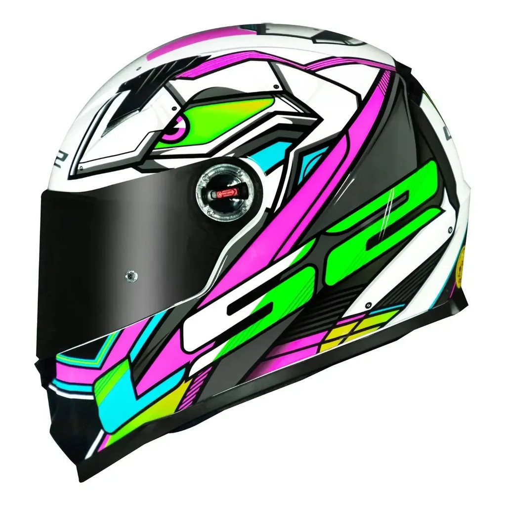 Capacete fechado Ls2 FF358 Xdron X DRON Rosa + BRINDE