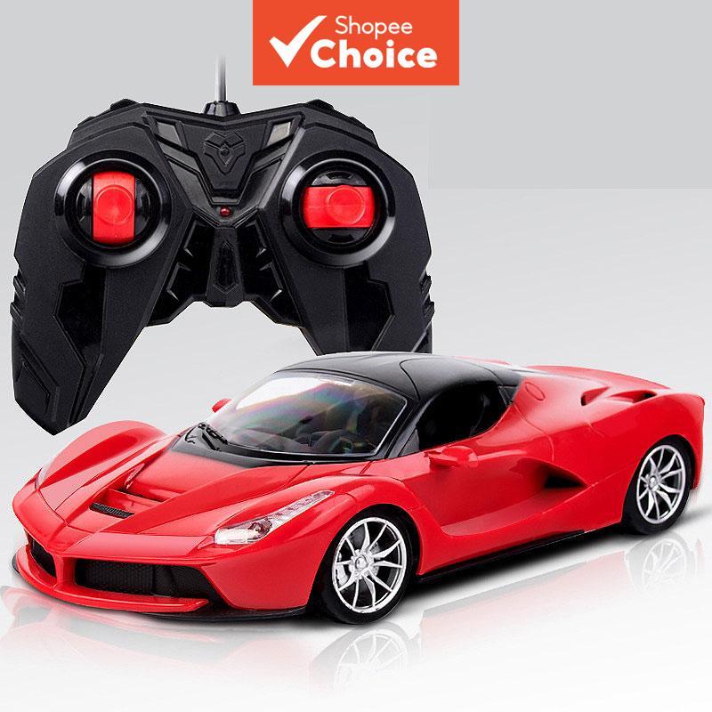 Carro RC 2.4G 4CH Controle Remoto 1:16 Com Led Light Carros Esportivos de Alta Velocidade Rádio Veículo de Drift Corrida