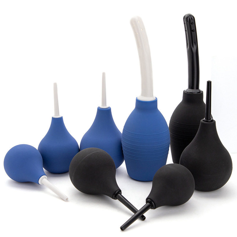 [Sexual Air Mountain] Limpador esférico Silicone Flusher Limpeza Adereços de prática de sopro de ar
