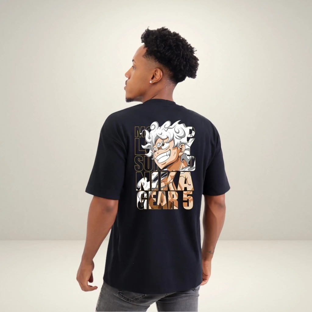 Camiseta Unissex Luffy Anime One Piece Blusa 100% Algodão Camisa De Envio Imediato