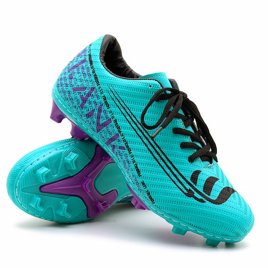 Chuteira Futebol Campo Masculina Costurada Reforçada BLK Air Confortável 34 ao 45