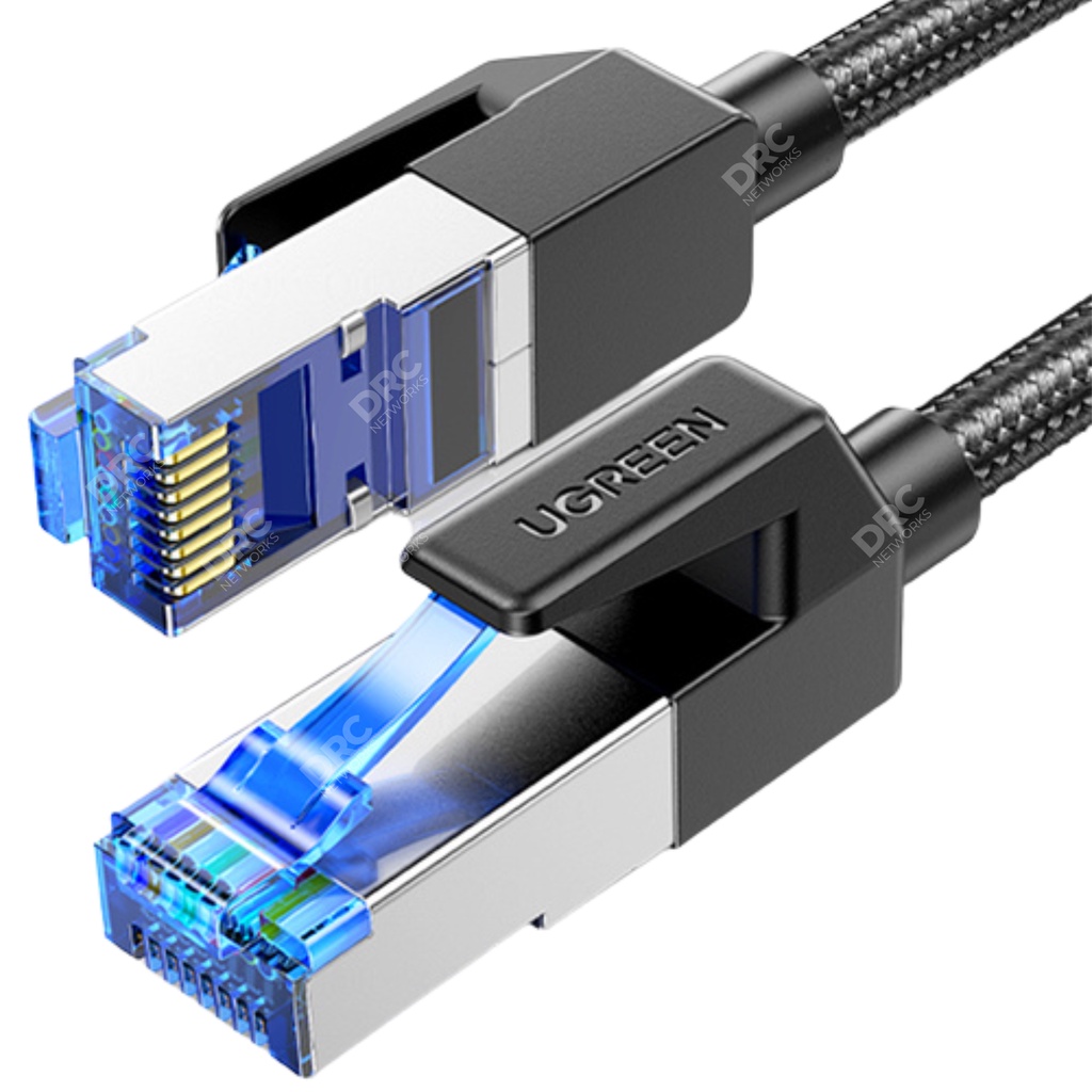 Cabo Internet Cat8 Alta Velocidade Cat8 Gigabit UGREEN CAT8 Ethernet Cable 40Gbps 2000MHz 1metro