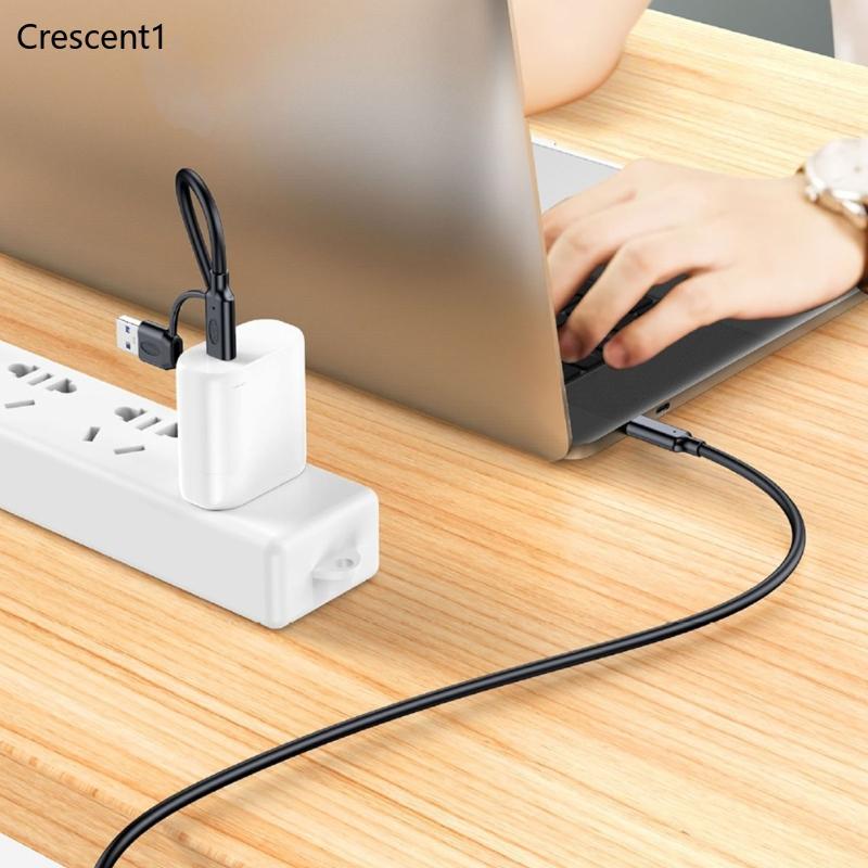 Crescent1 Dupla USB Criar Resolução 40Gbps Transferência 240W Carregamento Rápido