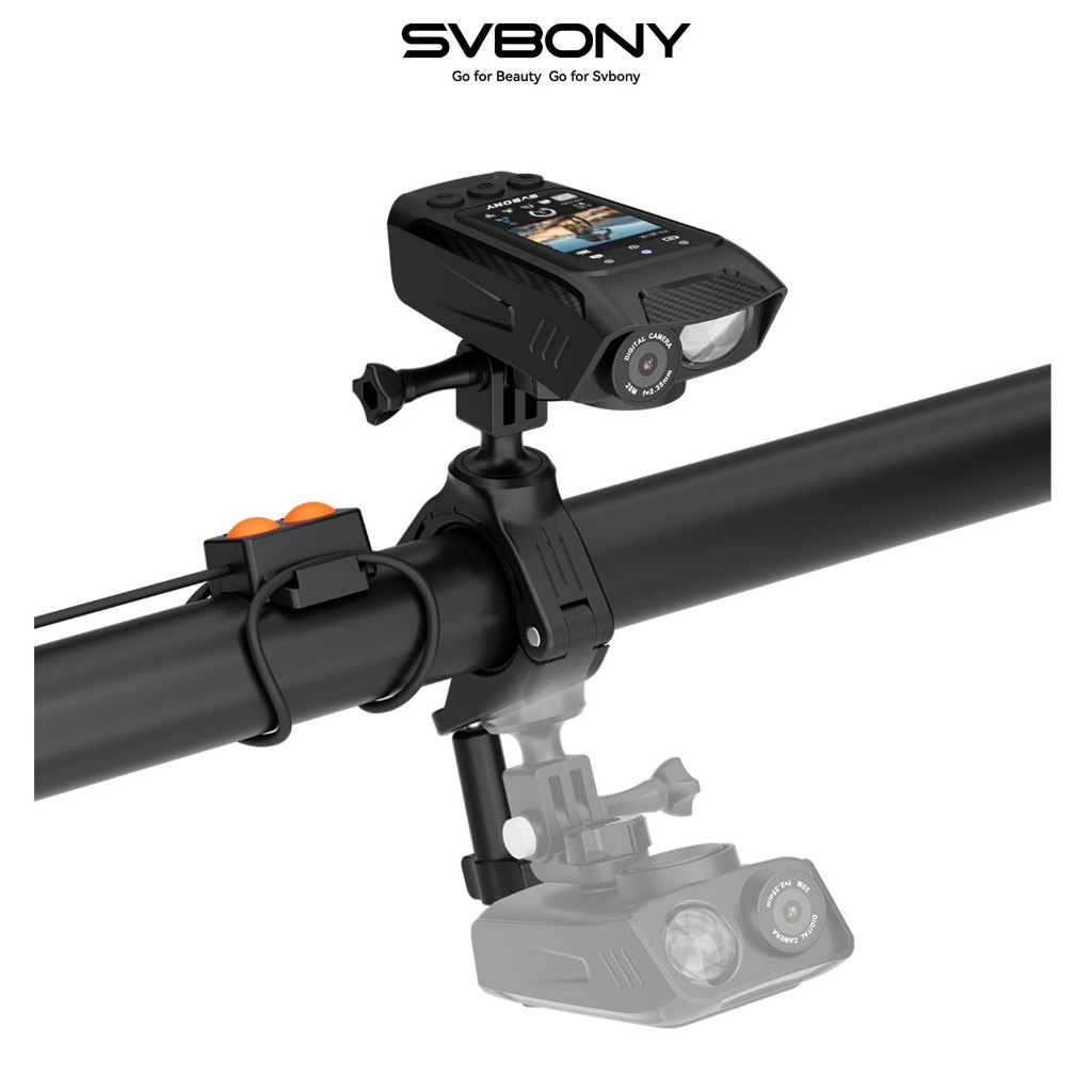 Svbony SVGO C1 GPS 4K30fps Câmera De Ação 2500mAh WIFI Ciclismo Rastreamento De Dados EIS Island Roadcycling