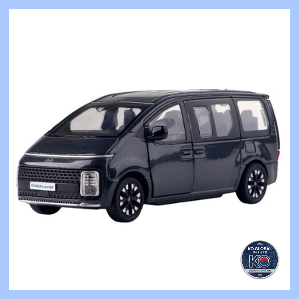 [Coréia] 🇰🇷 Hyundai The Staria Lounge Luxo MPV Diecast Mini Carro (3 Cores)/Pull-Back Action Van Toy Car