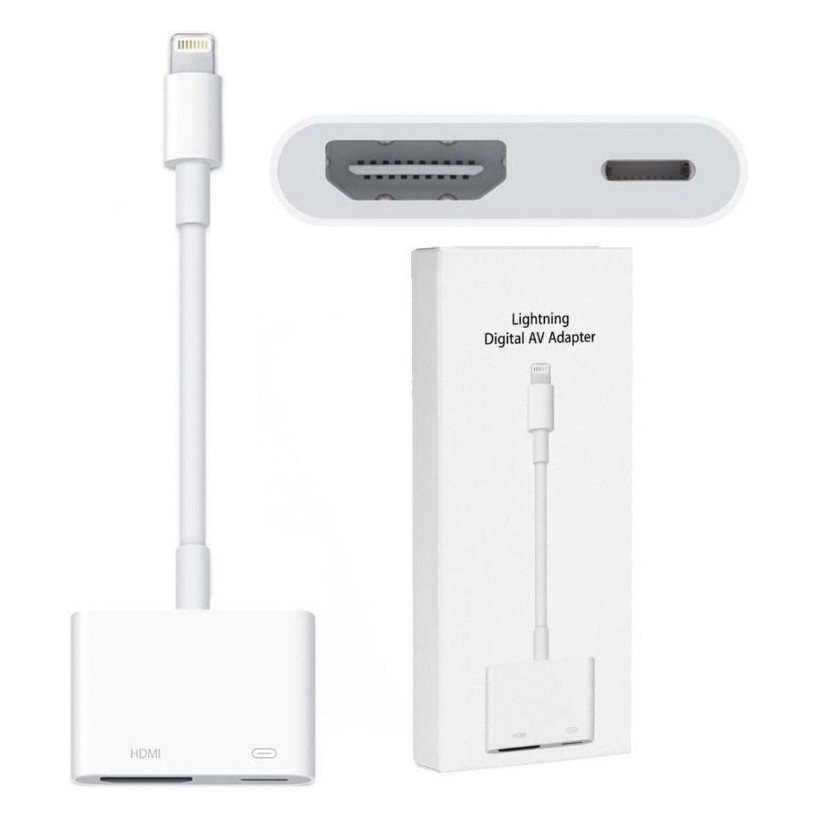 Adaptador HDMI para Lightning iPhone iPad Mac MacBook