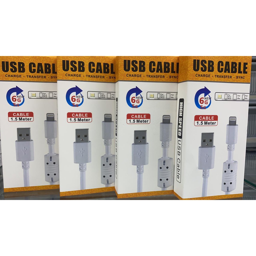 10ps Usb Cable All-in1 iphone 1.5 meter
