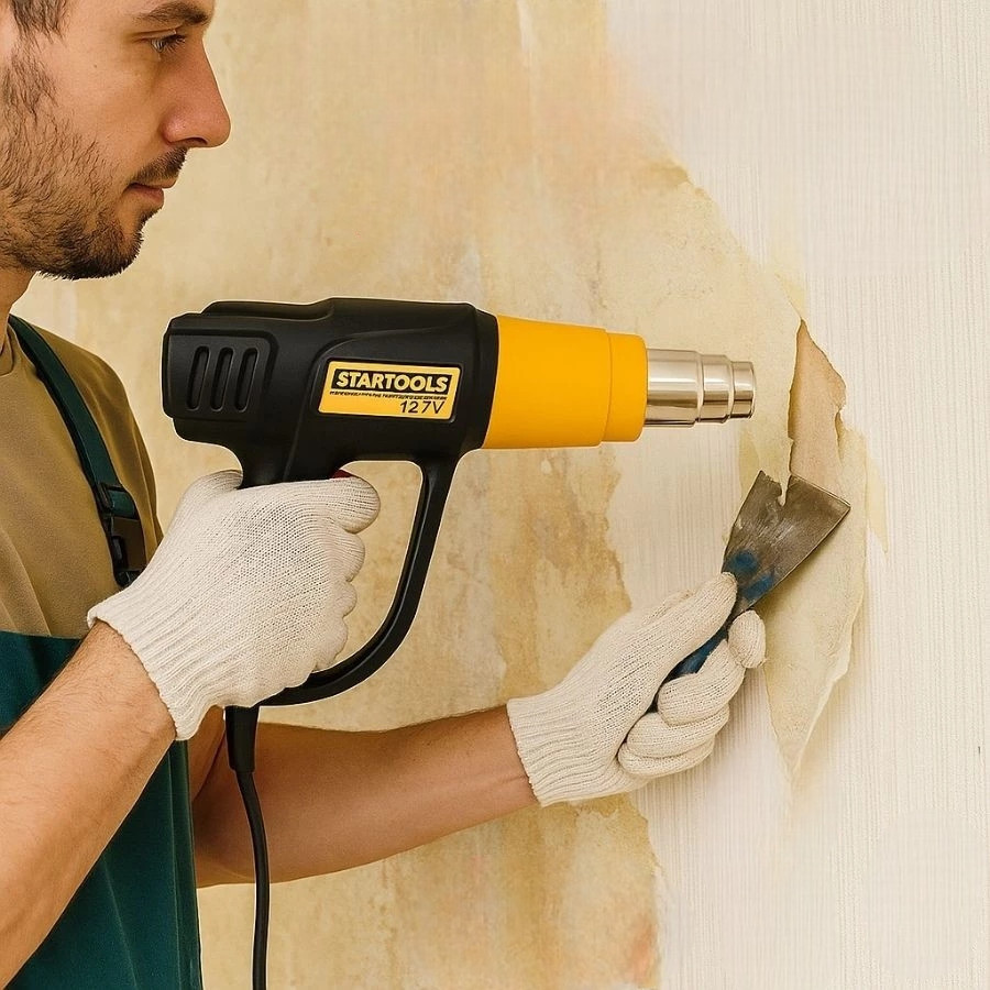 Soprador Térmico Secagem Pintura Desencapar Fio Aquecedor Ar Quente Ferramenta Aquecimento