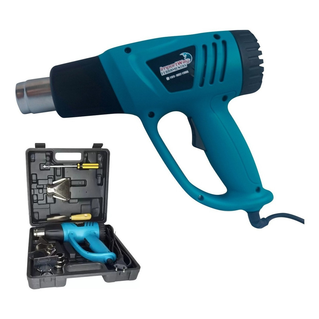 Soprador Térmico 2000W 127V c/ Maleta Importway