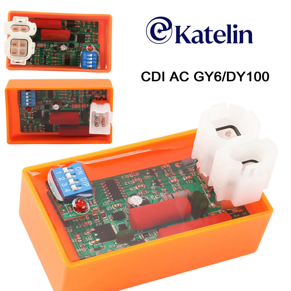 Interruptor De Ignição De Motocicleta Ac Cdi Gy6 Dy100 5pin/lpin