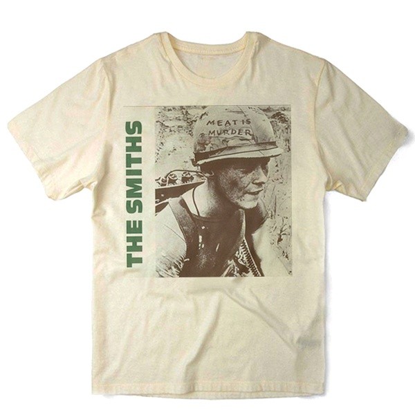 Camiseta Algodao The Smiths Meat Is Murder Camisa Unissex