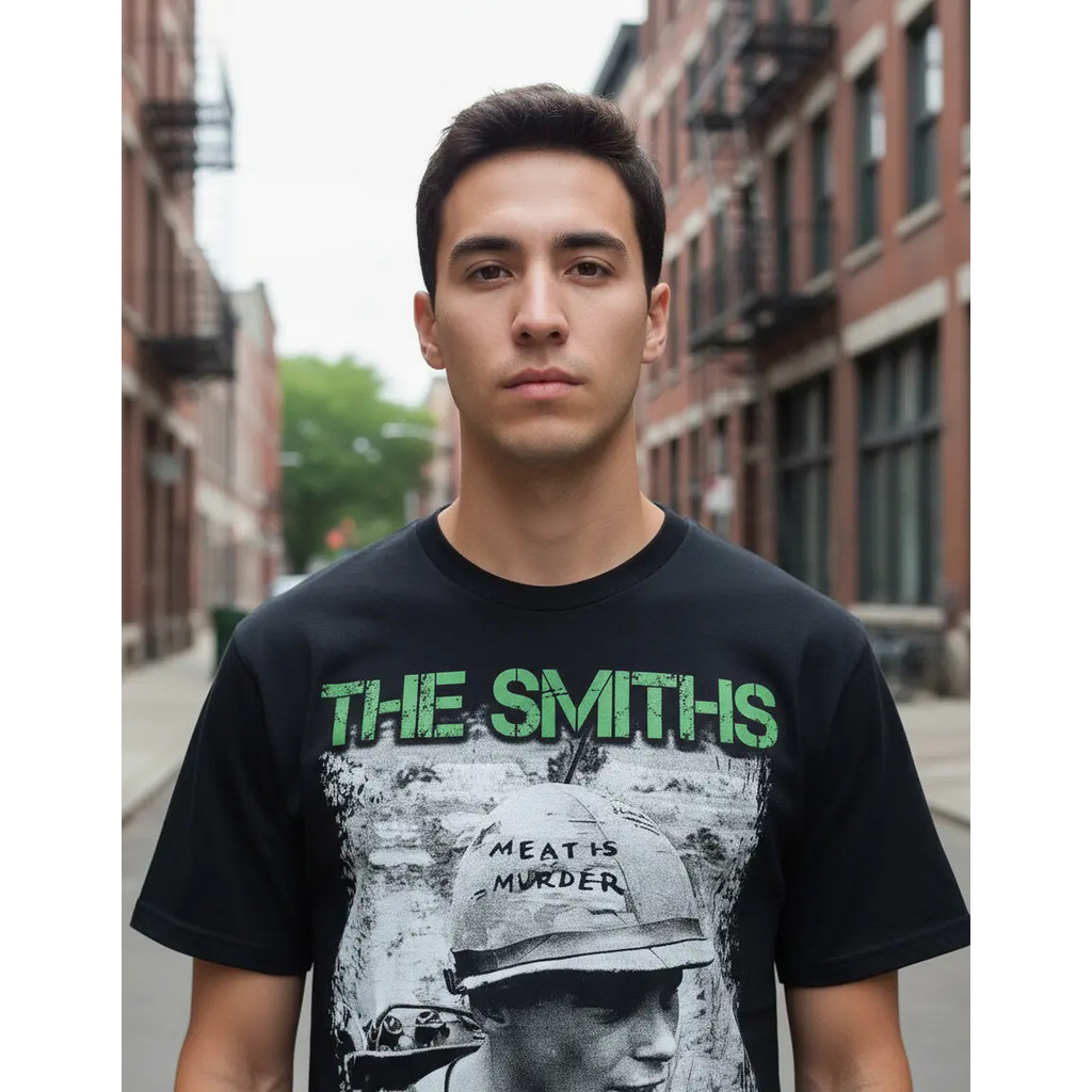 Camiseta Smiths Meat is Murder Banda de Rock Mr363