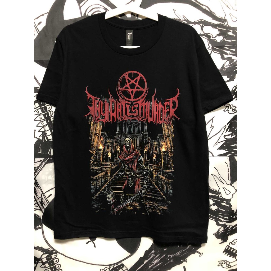 Music.Soul Camiseta Unissex Thy Art Is Murder Deathcore Austrália Amantes Metal Única 100%