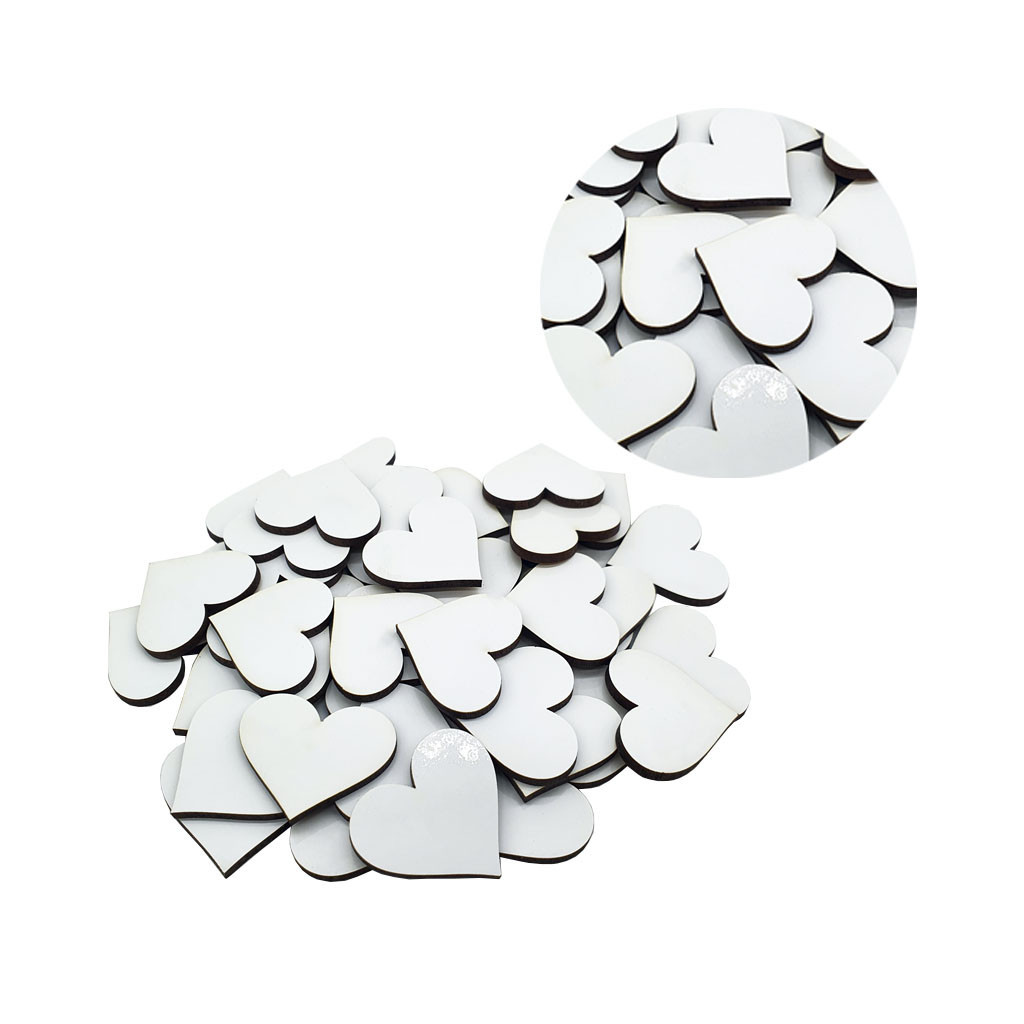 160 Apliques Coração Decoração Branco Artesanato 7cm e 8cm