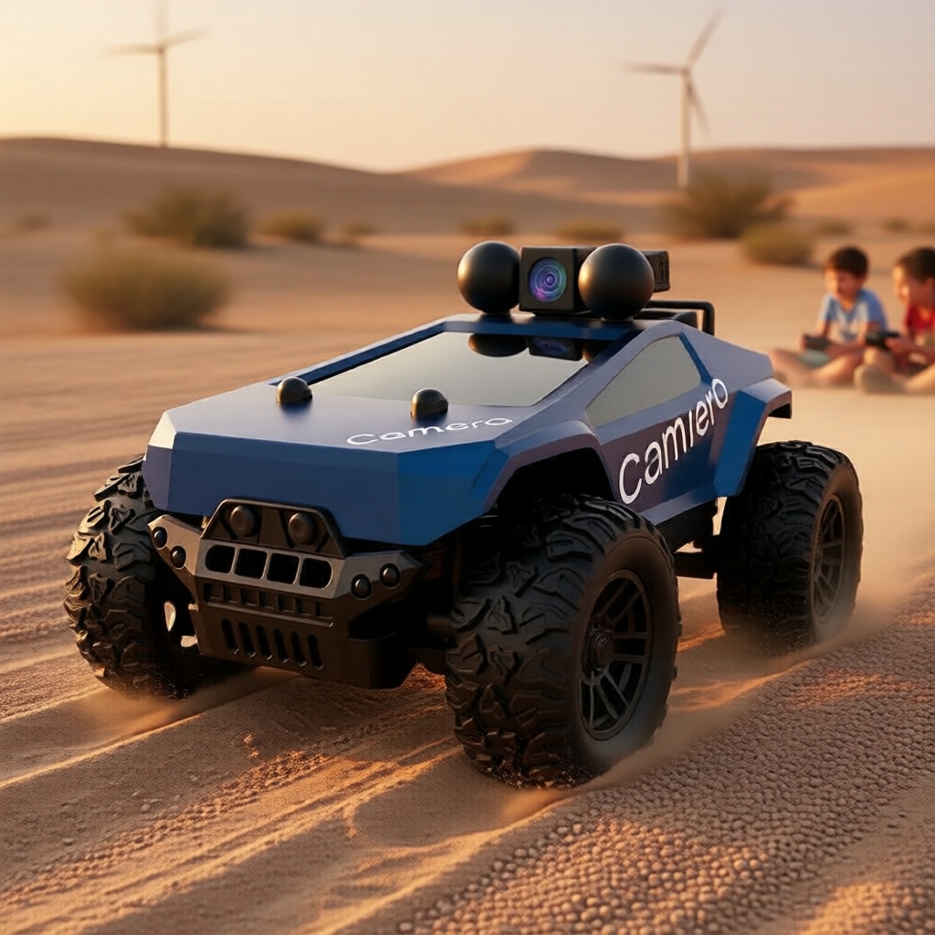 Carro RC Drift em escala 1:28 com câmera, veículo de corrida off-road de alta velocidade, controle duplo, presente para