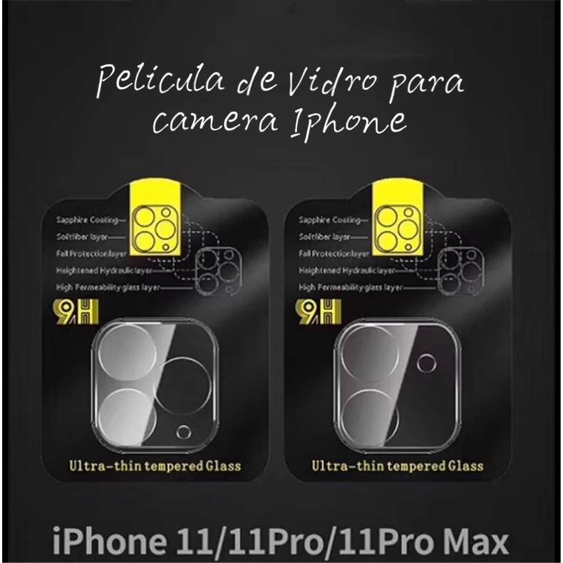 Película 3D Vidro Lente Da Câmera Protetora Para iPhone 12 MINI/ 12/ 12 PRO/ 12 PRO MAX A PRONTA ENTREGA