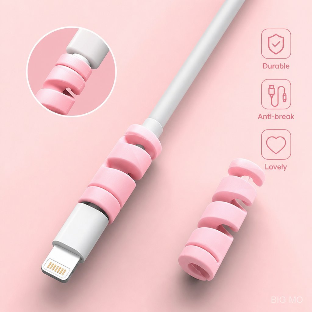 10 Pcs Protetor Para Cabos Com Adesivo Super Forte Organização Flexível De Fios Acesso Fácil E Proteção Duradera Para Se
