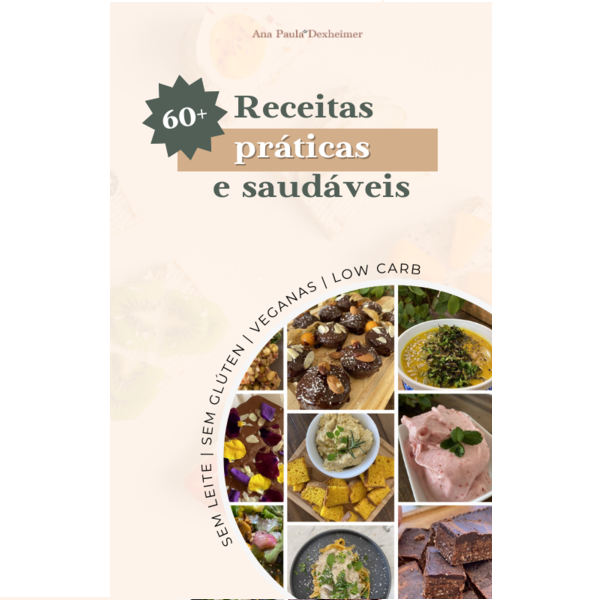 Ebook 60+ Receitas práticas e saudáveis