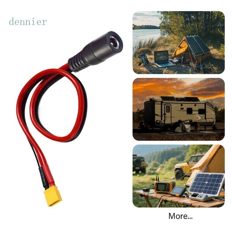 Homem Do Den XT30 Fio Fêmea Dos Adaptadores DC5 5X2 1Mm Para A Eletrônica