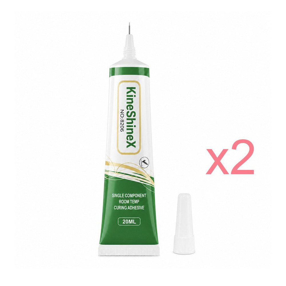 KineShineX Silicone Glue Fast Bonding Sealing Adhesive Fine Tip Tube 1/2 Pcs For Squishy Toy Restoration Work