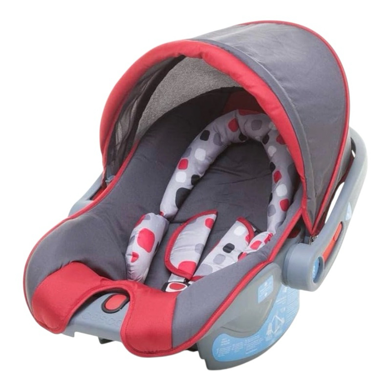 Bebê conforto Cosco Reverse, 0 a 13kg, Vermelho e cinza