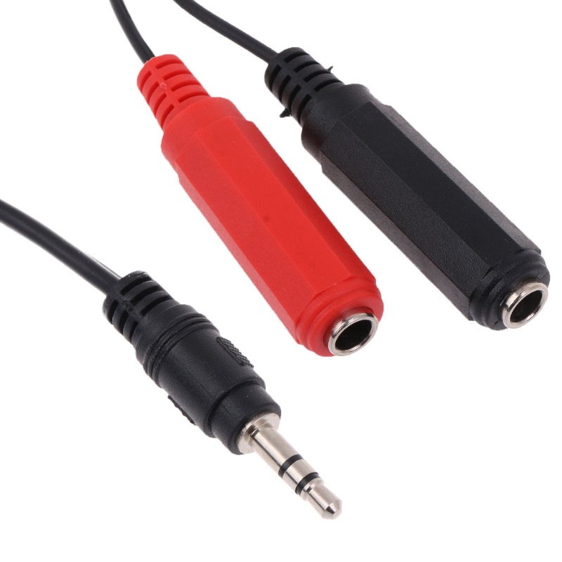 Yoo Stereo-Breakout 1 8 TRS-M Para Dual 1 4 TS-F 3 5SP-2x6 35SP Cabo