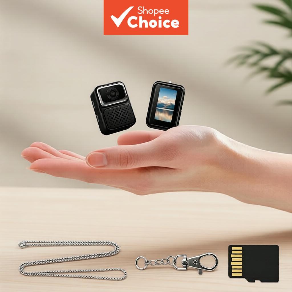 Câmera S130 Portátil De Alta Definição Mãos Livres Pov Tiro Equipado Com Chaveiro Cordão Criação Diária De Vlog