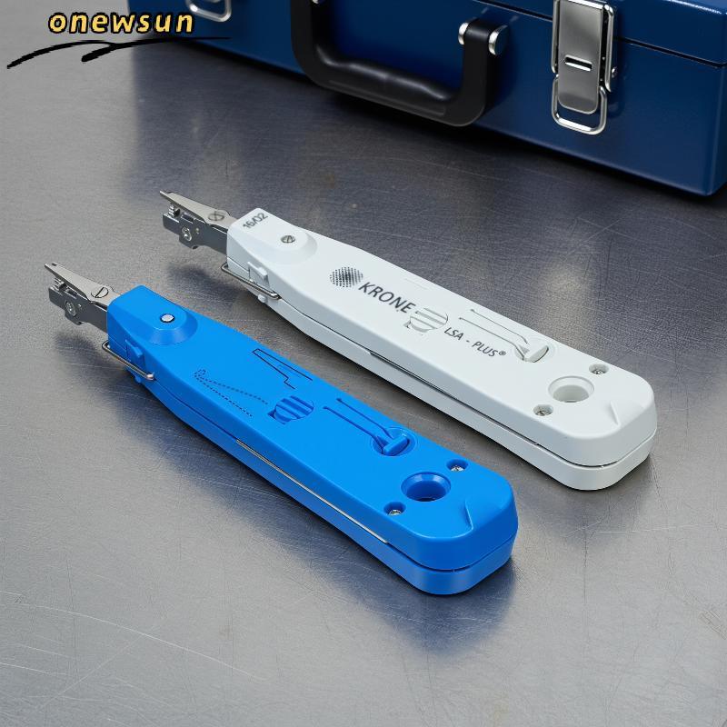 Versátil RJ11 RJ45 Punch Down Cutter Ferramenta De Fio Óptico Durável Para Instalação De Reparo De Linha Ethernet De Tel