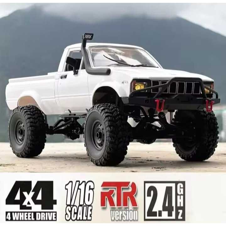 Miniatura Radio Controle Escala 1/16 Crawler WPL C-24